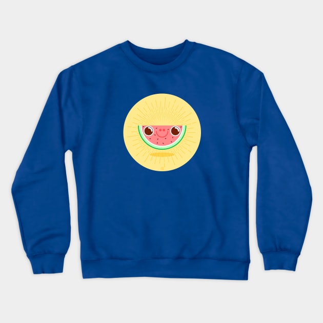 Watermelon with large nostrils Crewneck Sweatshirt by Sviali